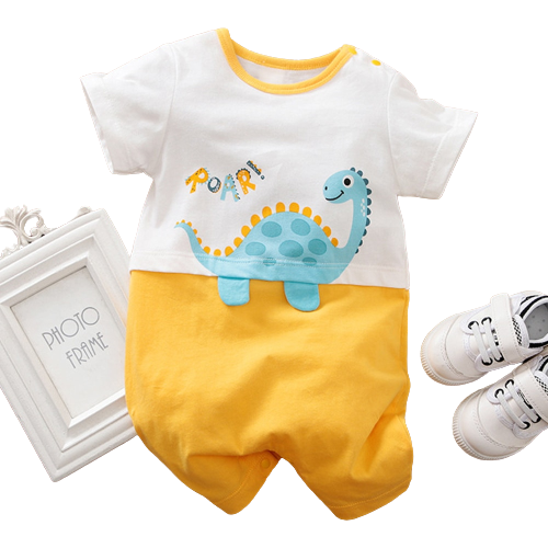 Adorable Dinosaur Rompers for Your Little One