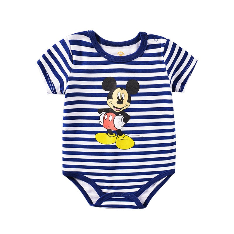 Summer Cartoon Baby Rompers for Boys and Girls