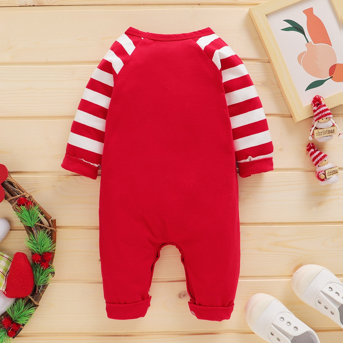 My First Christmas Baby Rompers