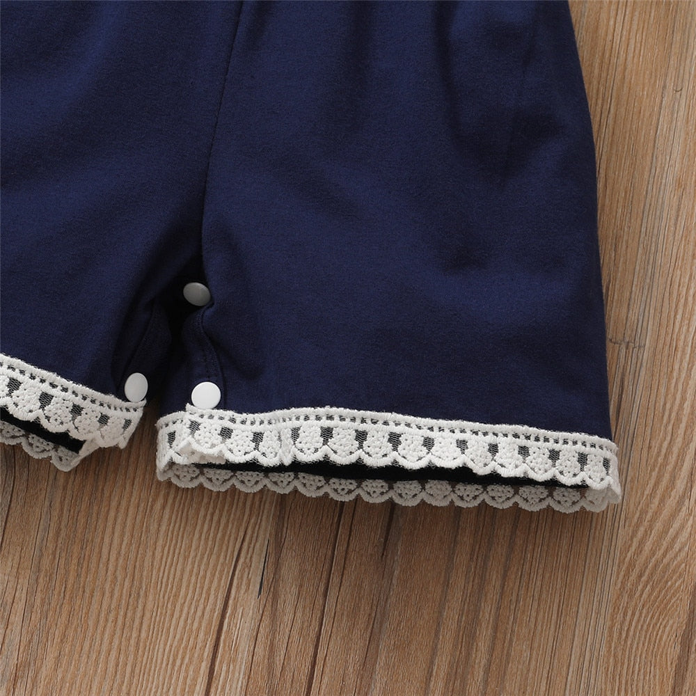 Adorable Summer Baby Girl Clothes: Ruffles, Hearts, and Leopard Print Jumpsuit for Your Little Princess