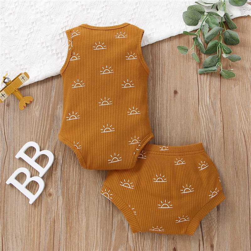 Summer Sporty Baby Clothes Set for Girls and Boys