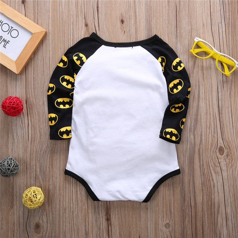 Funny Super Hero Cartoon Rompers for Newborns