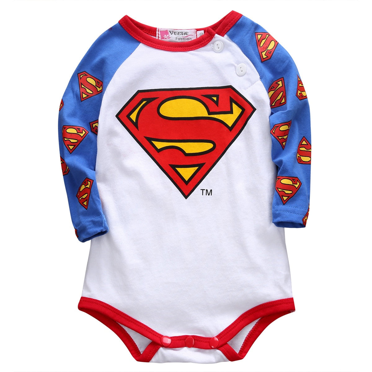 Funny Super Hero Cartoon Rompers for Newborns
