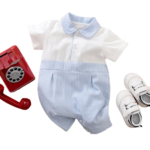 Cute Dinosaur Baby Boy Rompers for Summer Sleepwear