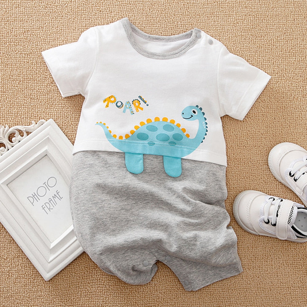 Adorable Dino Rompers for Your Little One's Summer Nights