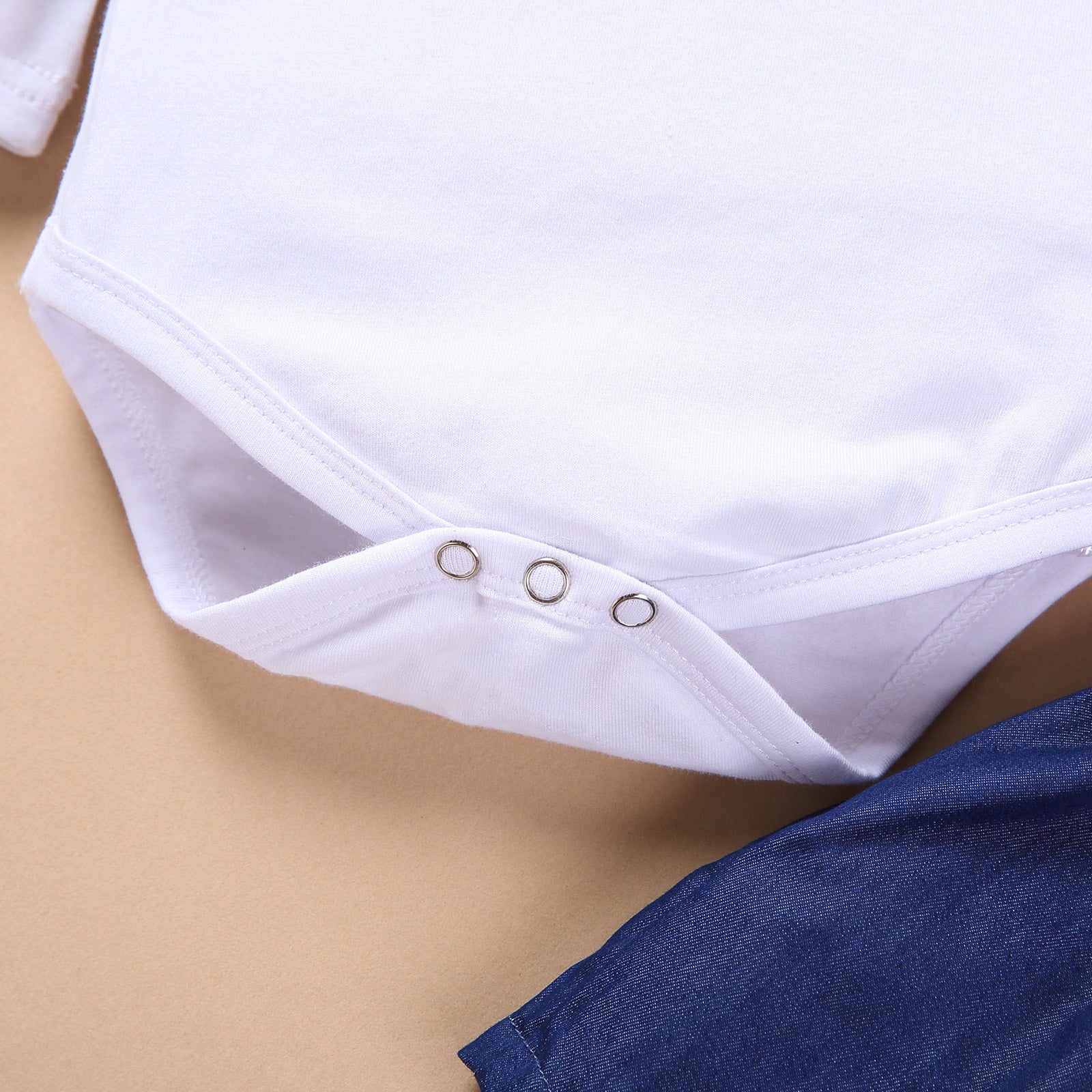 Adorable 3Pcs Infant Baby Girls Clothes Sets - Long Sleeve Bodysuit+Skirts+Headband