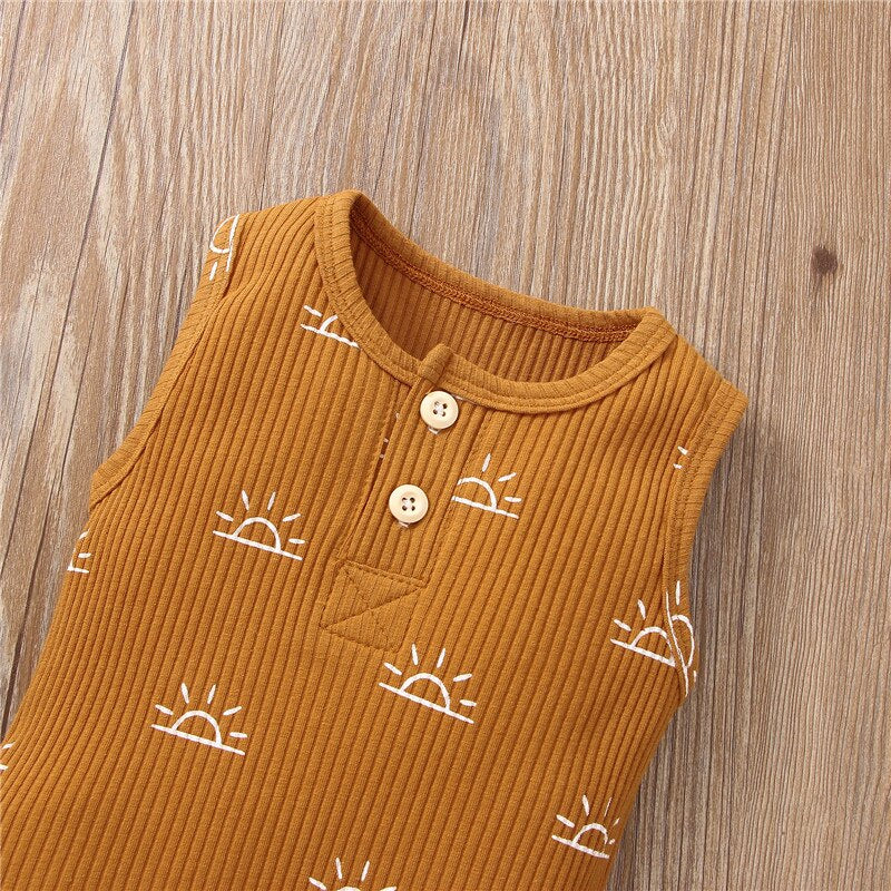 Summer Sporty Baby Clothes Set for Girls and Boys