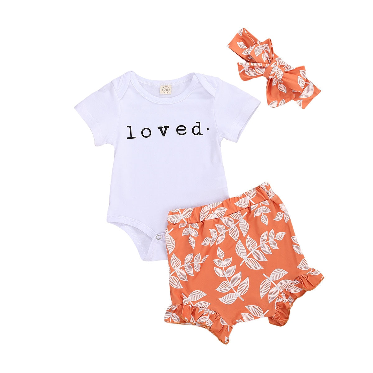 3pcs Summer Clothes Set for Toddler Infant Baby Boys and Girls