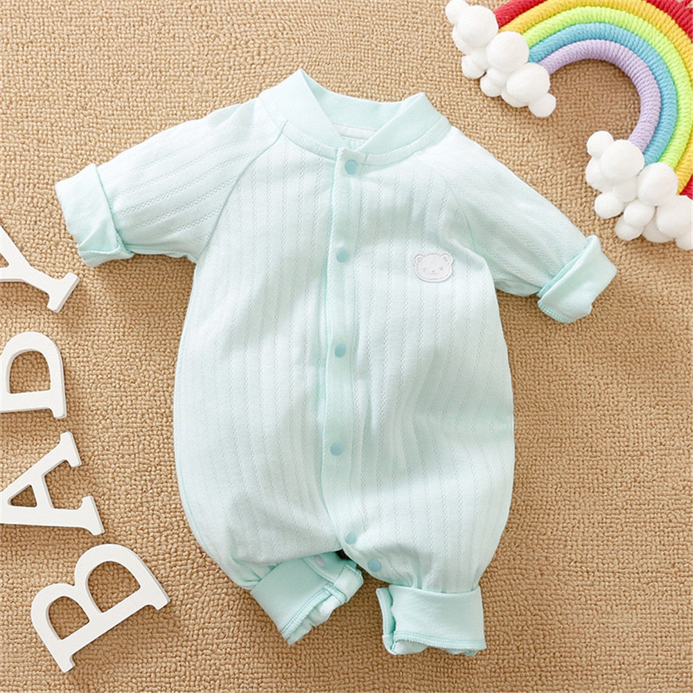 Cartoon Swan Rabbit Baby Jumpsuit Cute Clothes For Newborn Girl Romper Baby 2021 With Baby Bibs Overalls For Kids