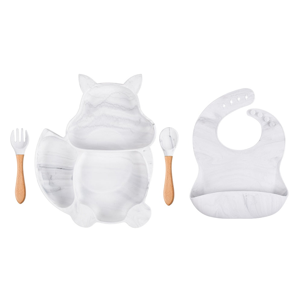 4/6/8 PCS Food Tableware - BabbeZz
