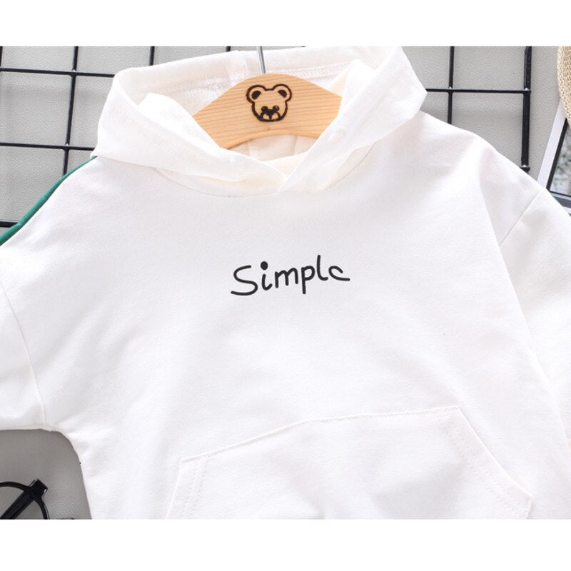 Baby Cotton Hoodies Pants 2Pcs/set - BabbeZz