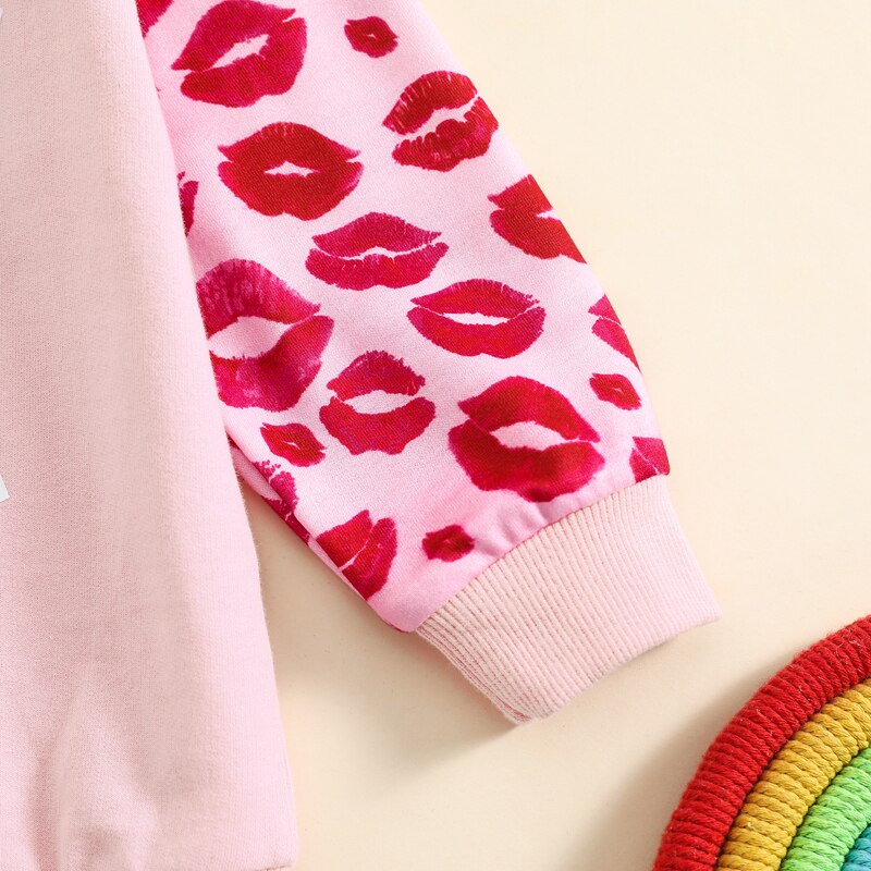 Adorable Valentine's Day Rompers for Newborn Baby Girls