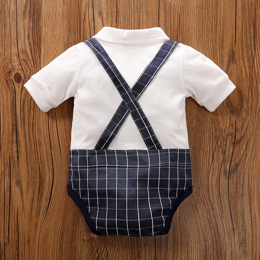 Summer Short Bodysuits for Baby Boys, 0-18 Months