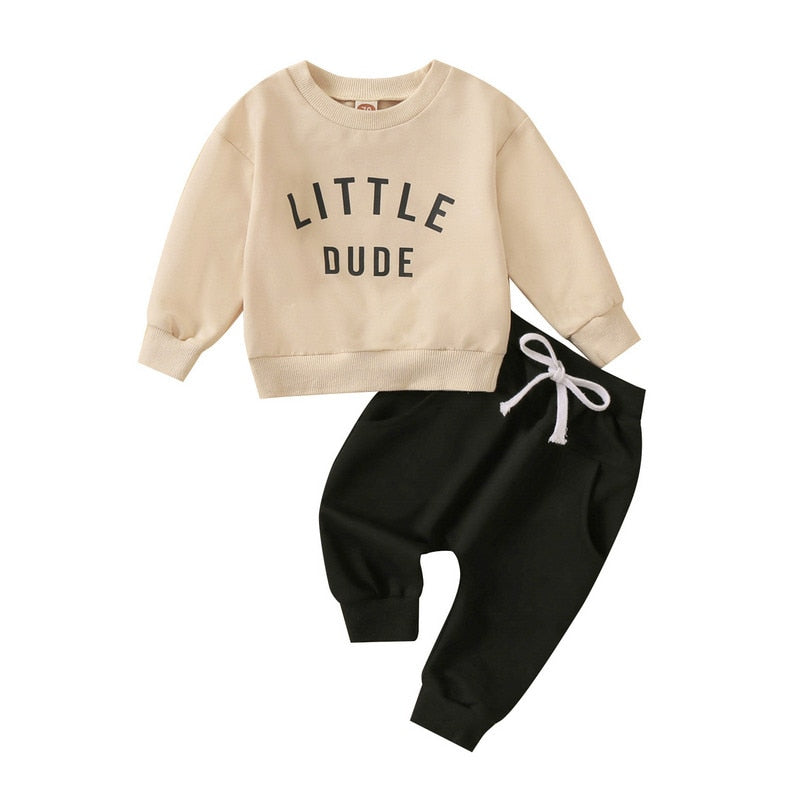 Stylish Baby Boy Sportswear Set for Fall/Winter