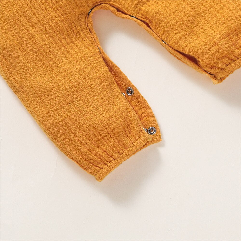 Sweet and Stylish Newborn Baby Bodysuit with Sleeveless Ruffles for Toddler Girls