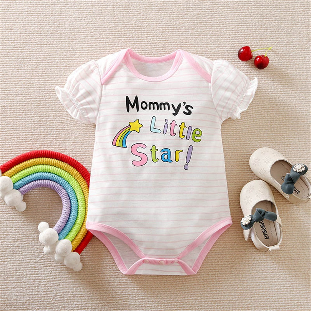 Adorable Cartoon Baby Bodysuits for Boys and Girls