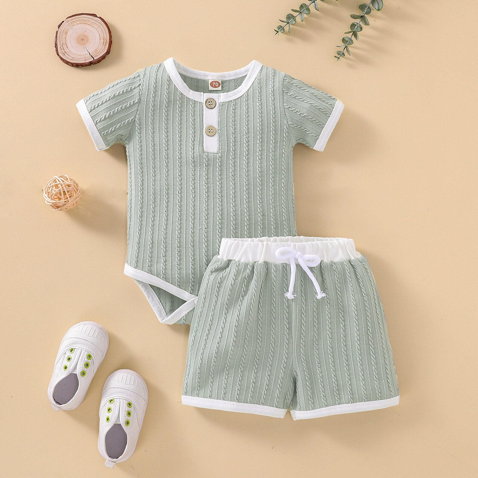 Stylish Summer Outfit for Newborn Baby Boys