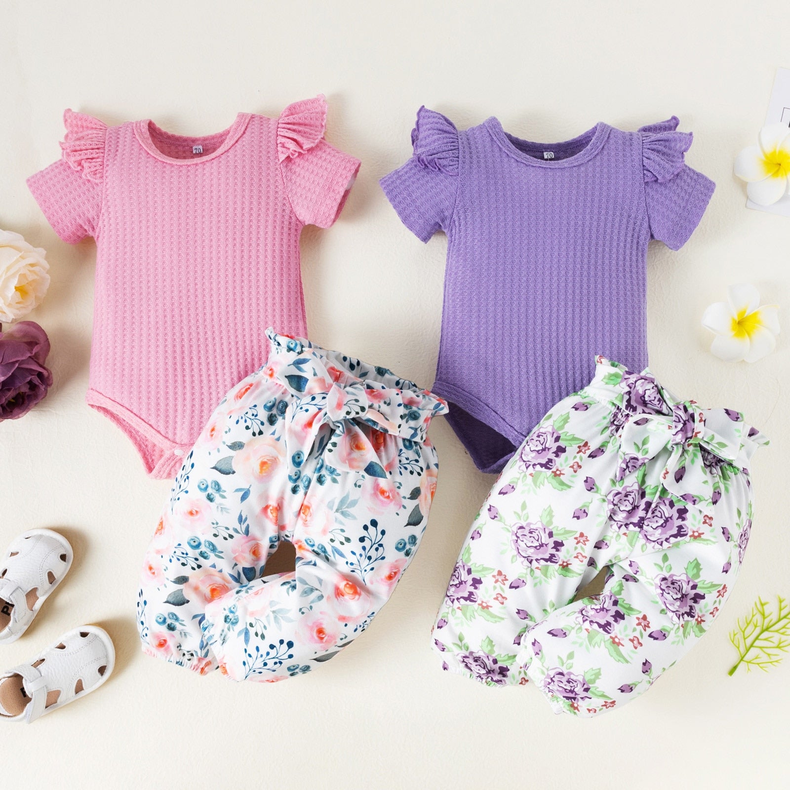 Adorable Infant Baby Girls Clothes Sets for Summer Days