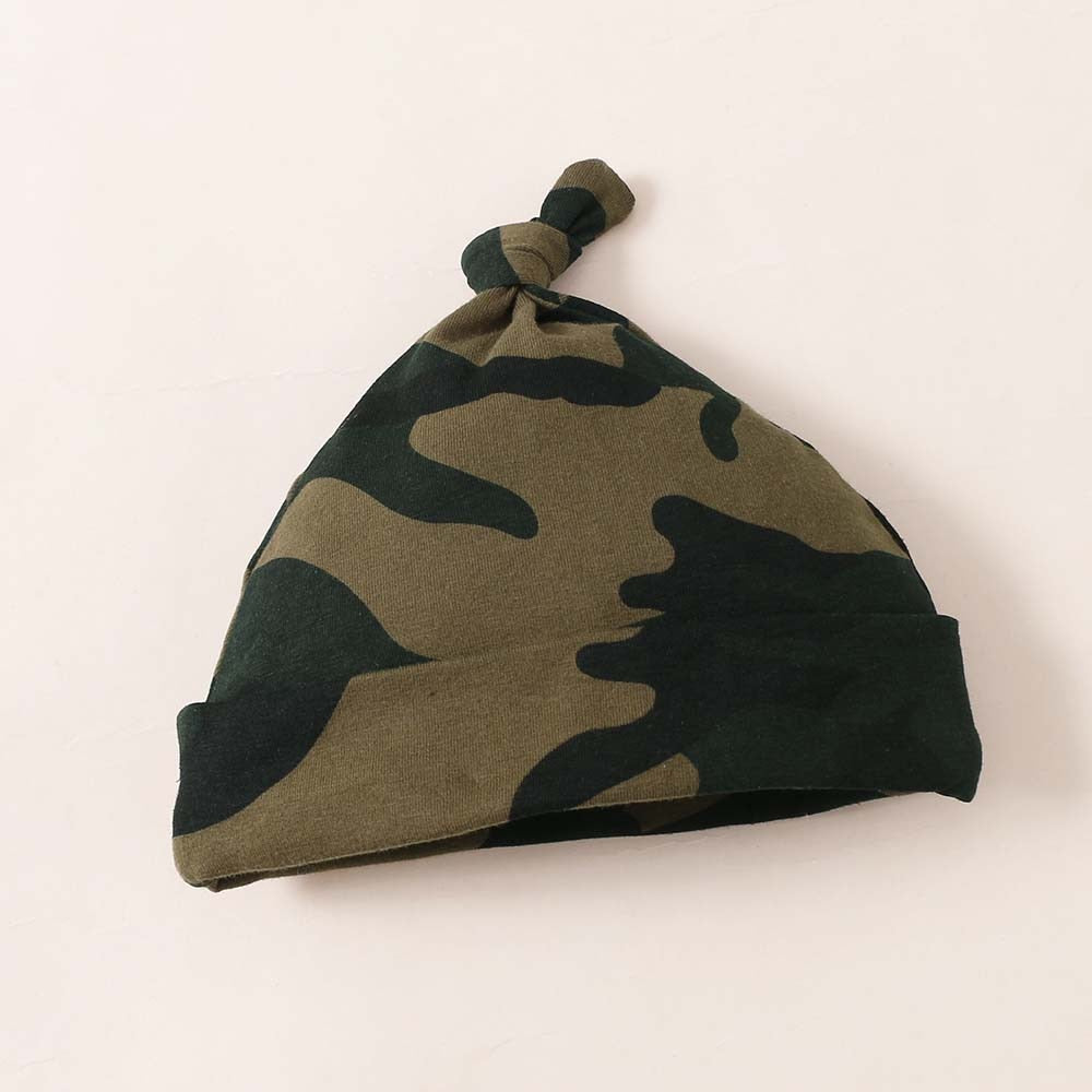 Trendy Camouflage Baby Clothes Set for Boys and Girls - Long Sleeve Letter Printed Body Suit Tops and Pants for Newborns and Toddlers