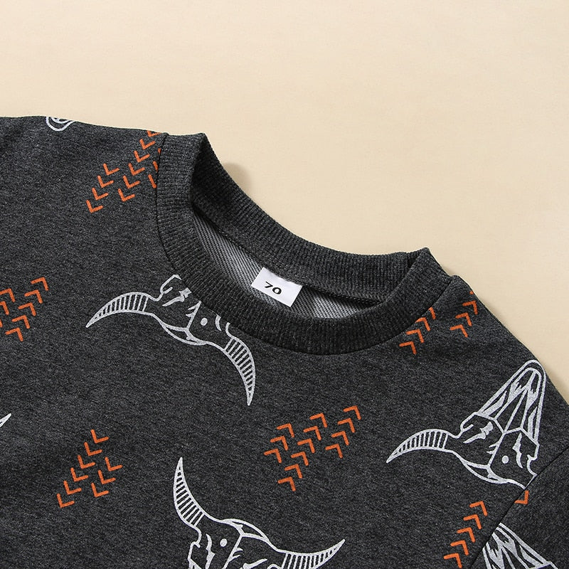 Cute Cow Printed Baby Rompers for Boys and Girls