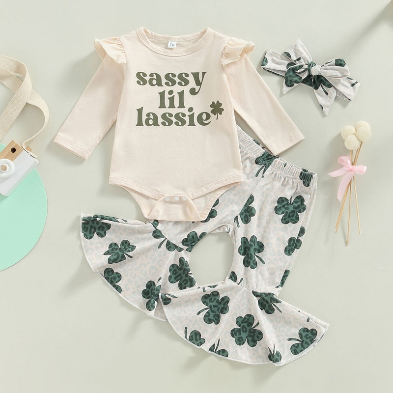 St. Patrick's Day Baby Girl Outfits