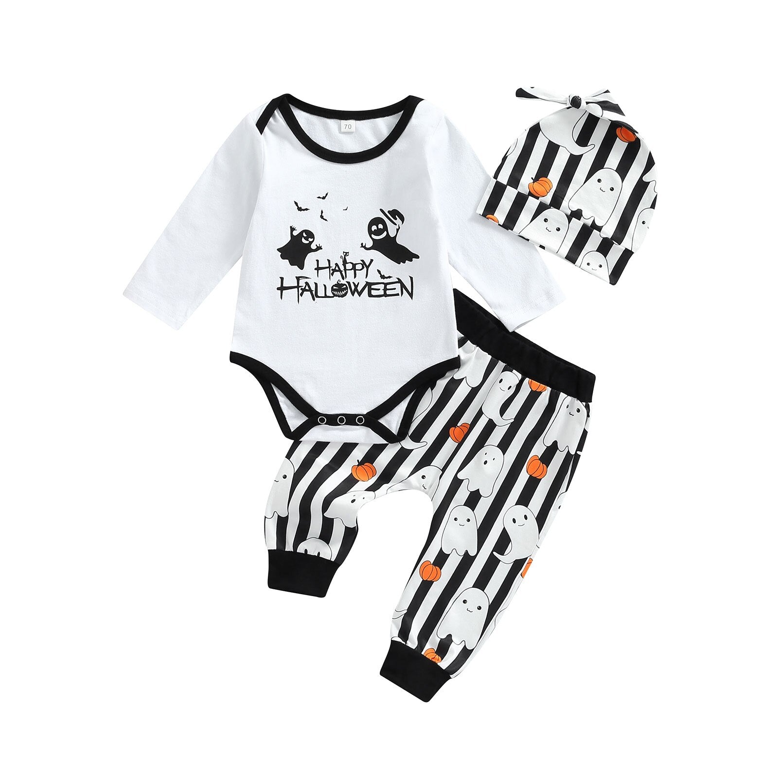 Spooky Cute: Halloween Baby Clothes Set for Girls and Boys