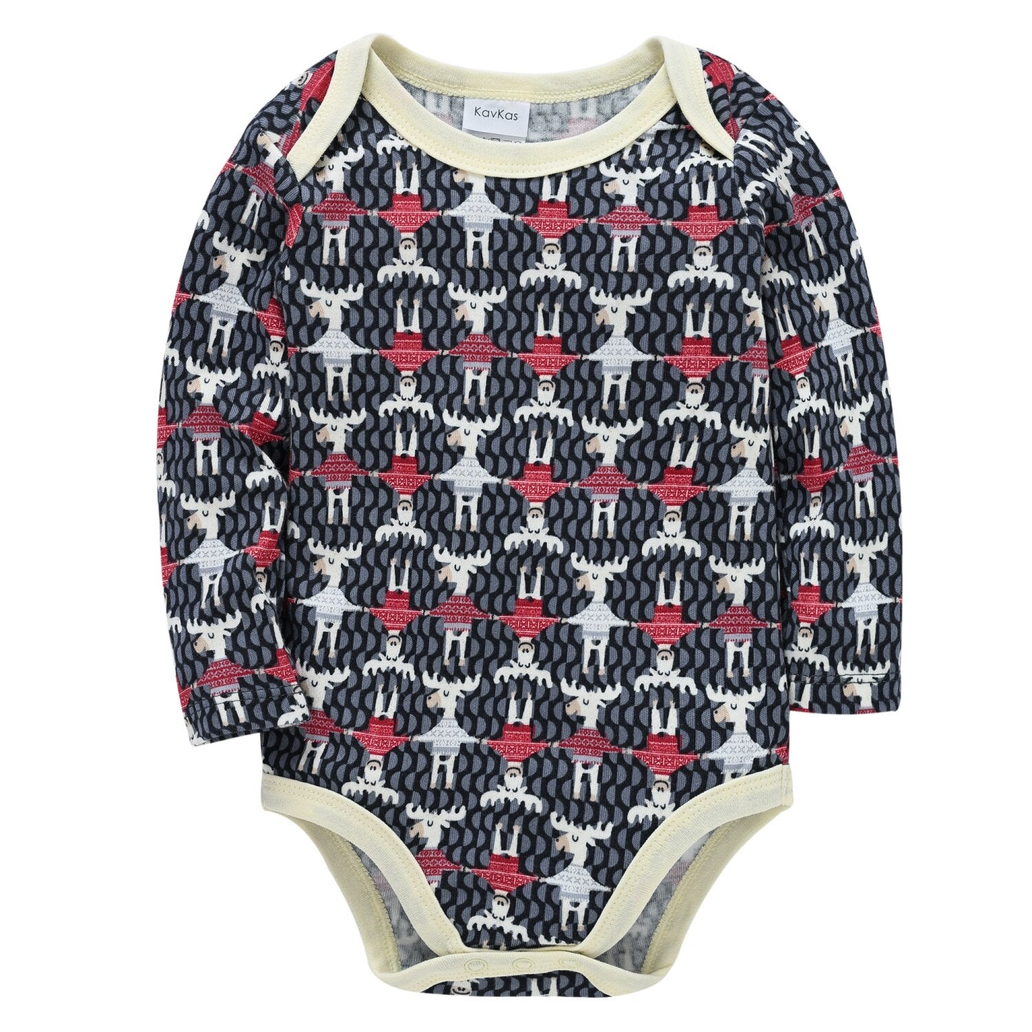 Mermaid Print Romper for Baby Girls