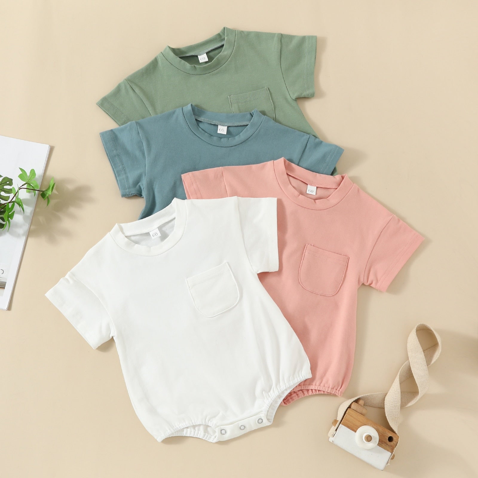 Summer Rompers for Newborn Boys and Girls