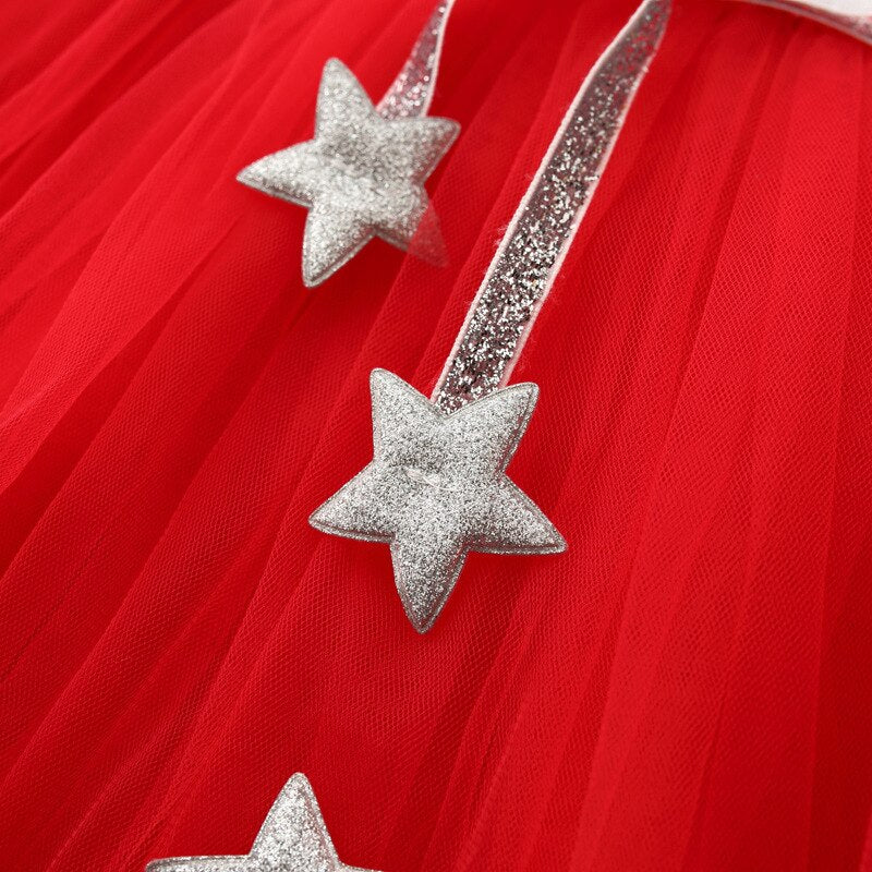 Toddler Girls Birthday Party Princess Mesh Evening Dress