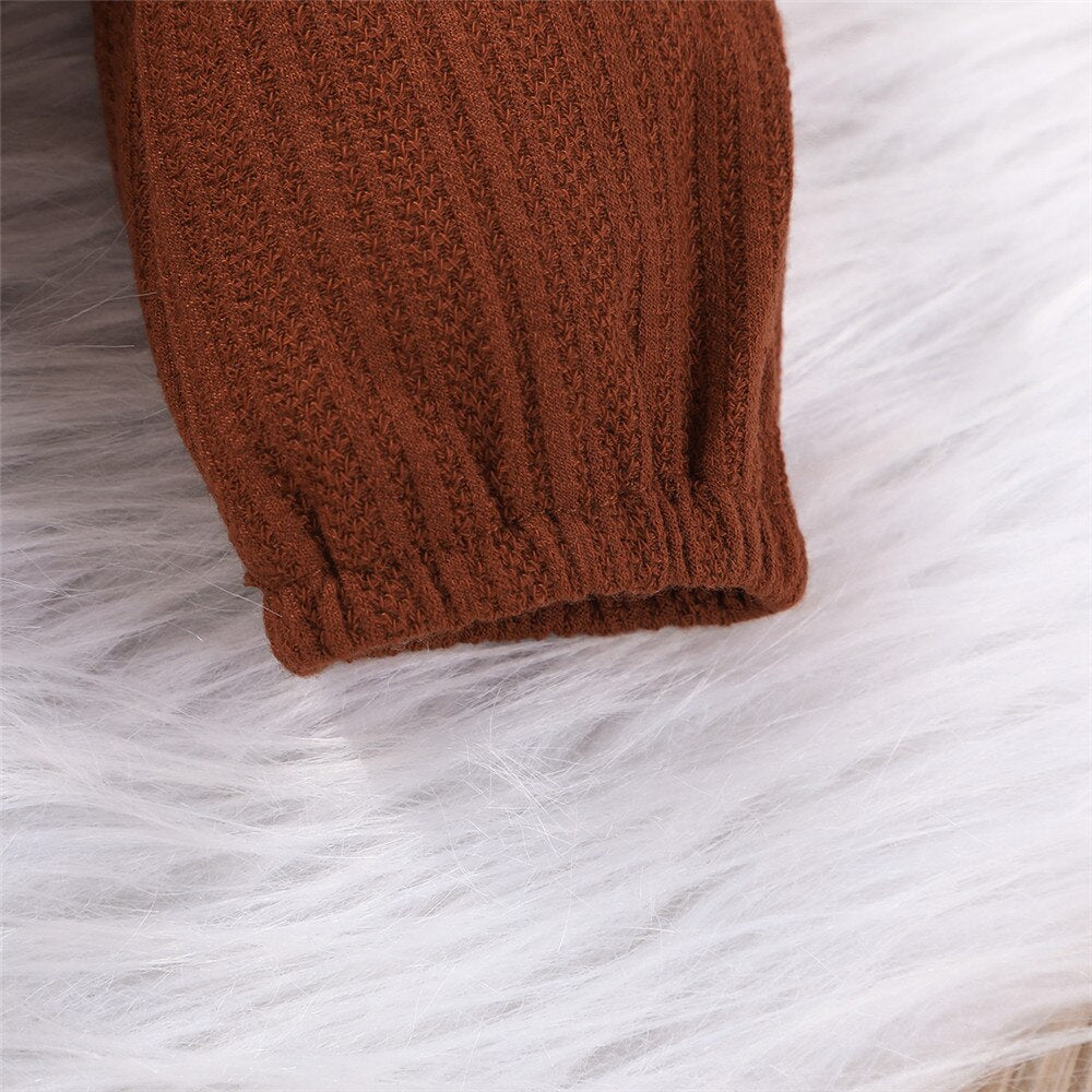 Lovely Ruffles and Tassels: Newborn Baby Girls Rompers for Autumn