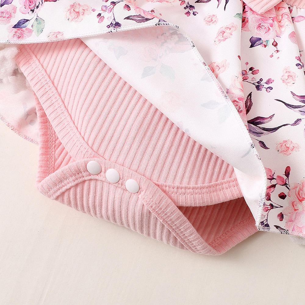 Cute and Comfy Romper Dress Set for Baby Girls - Perfect for Summer