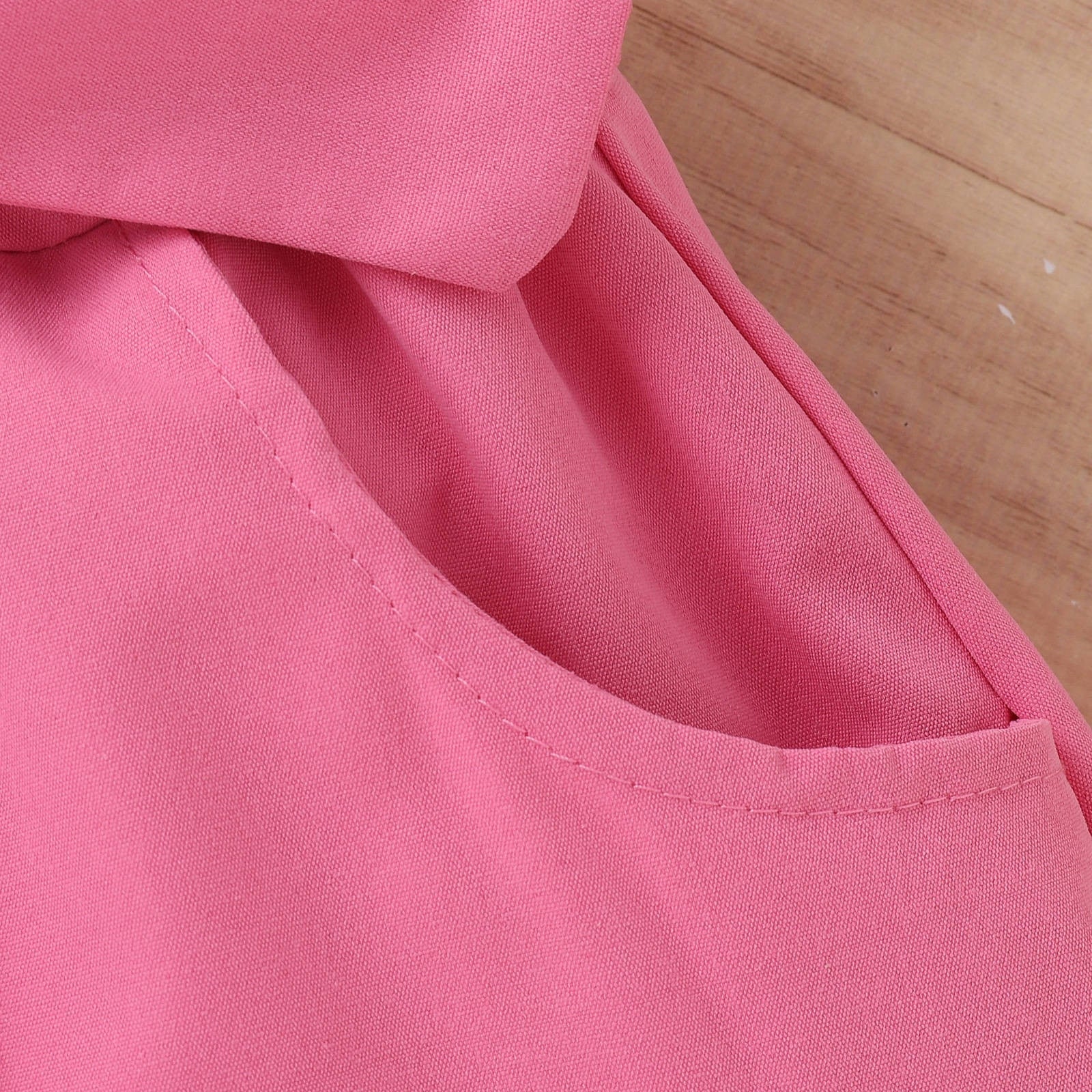 Trendy and Comfy Toddler Girls Summer Clothes Set - Fly Sleeve Solid Color Ribbed Tops and Bow Button Skirt 2PCS Suit Children Clothing Sets