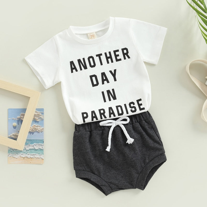 Stylish Infant Baby Boys Summer Casual Clothes