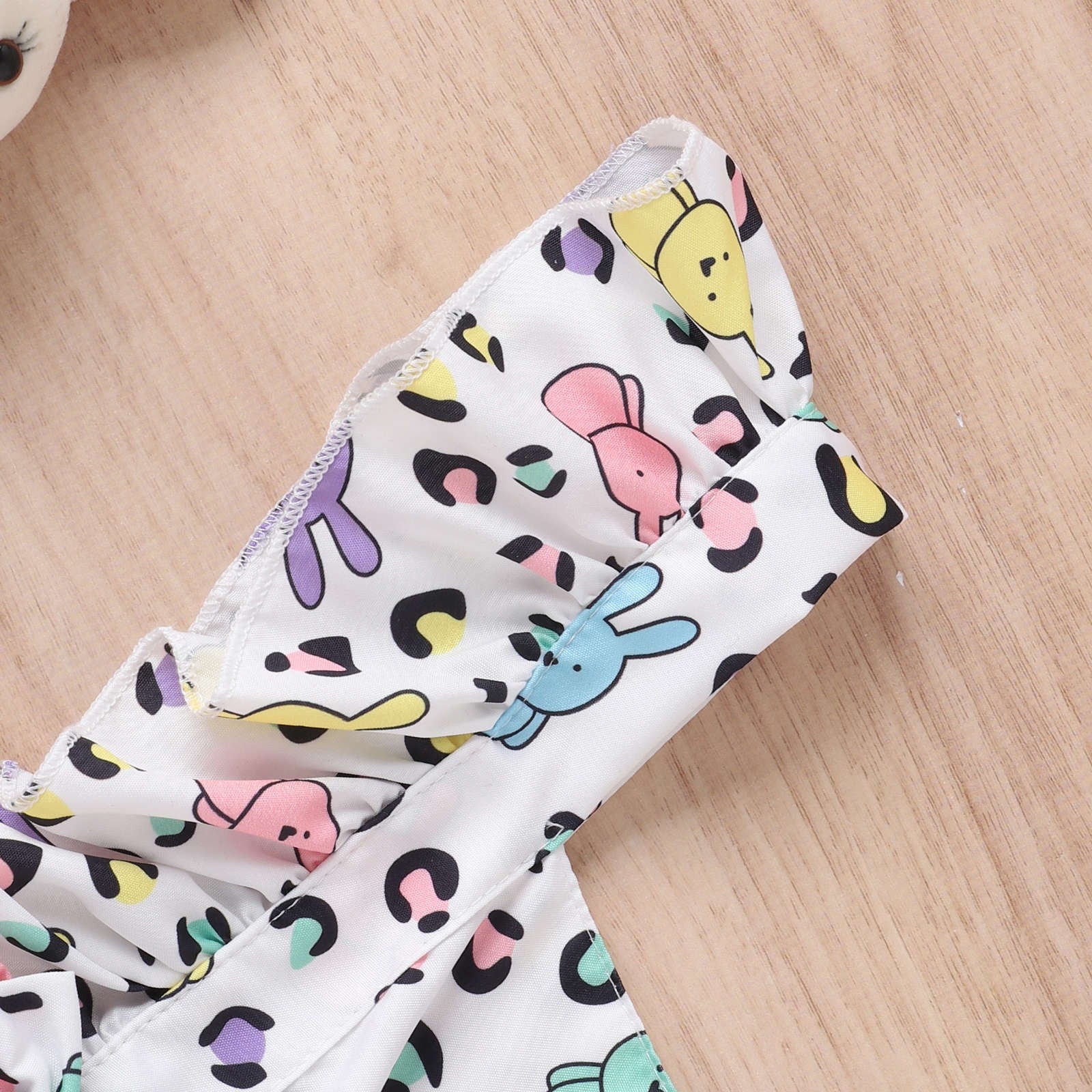 Adorable Easter Toddler Infant Newborn Baby Girls Romper Headbands Sets