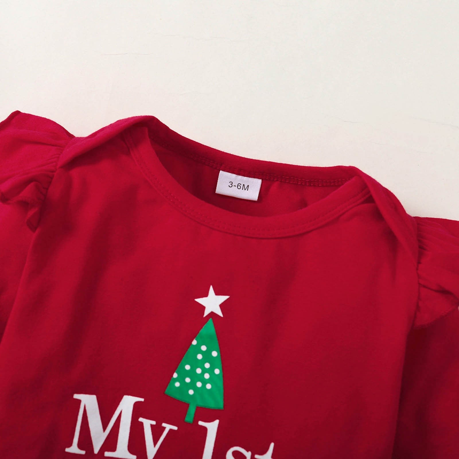 Adorable Christmas Outfits for Newborn Infant Girls - Long Sleeve Rompers, Pants, and Headbands Sets