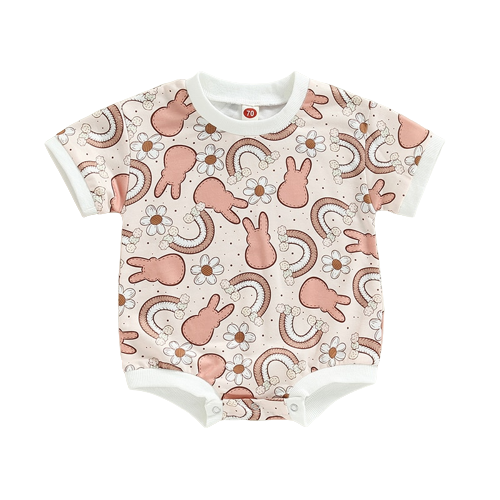 Cute Easter Jumpsuit for Newborn Baby Boys and Girls