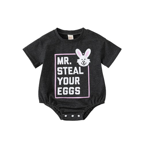 Adorable Easter Romper for Newborn Baby Boys and Girls