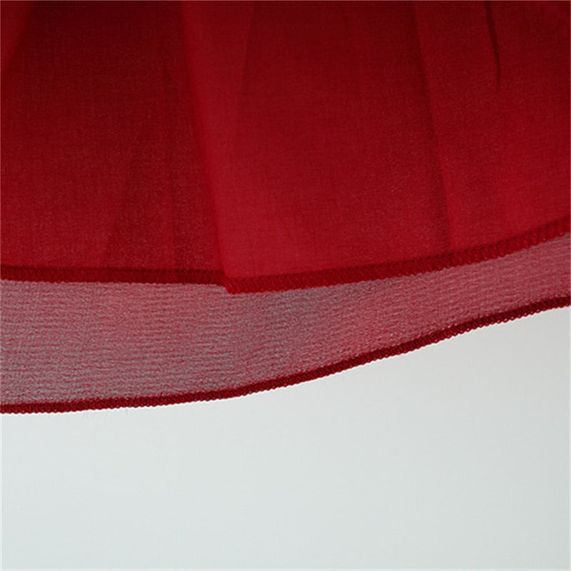 Sweet Solid Color Baby Girl Bow Knot Birthday Party Dress