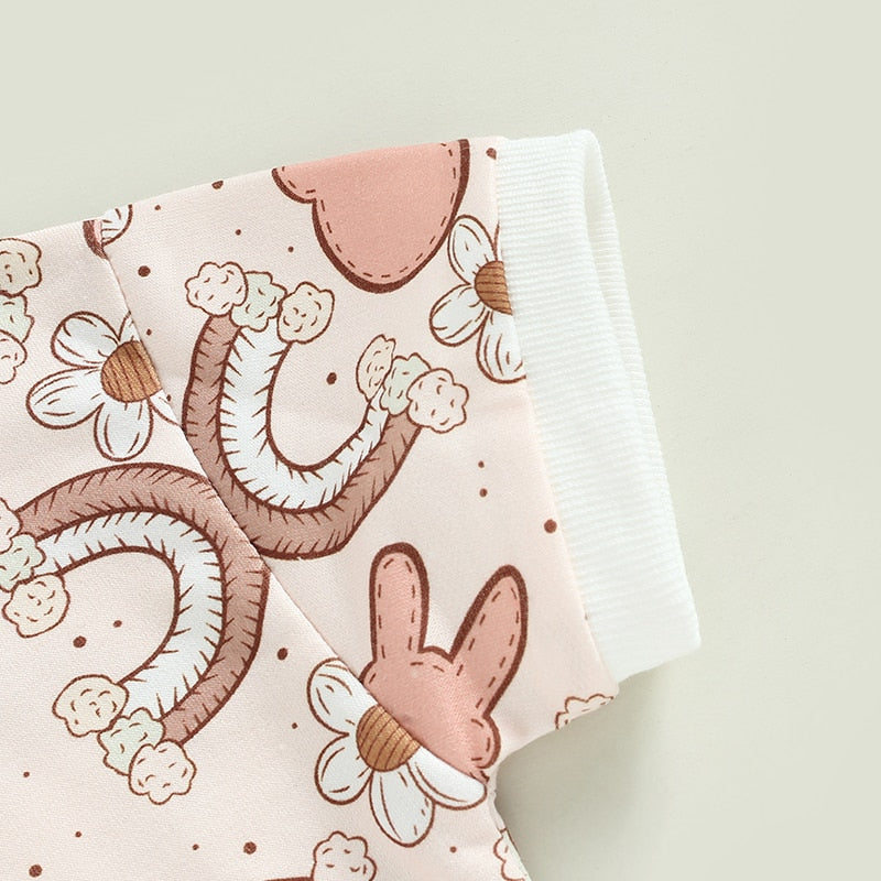 Cute Easter Jumpsuit for Newborn Baby Boys and Girls