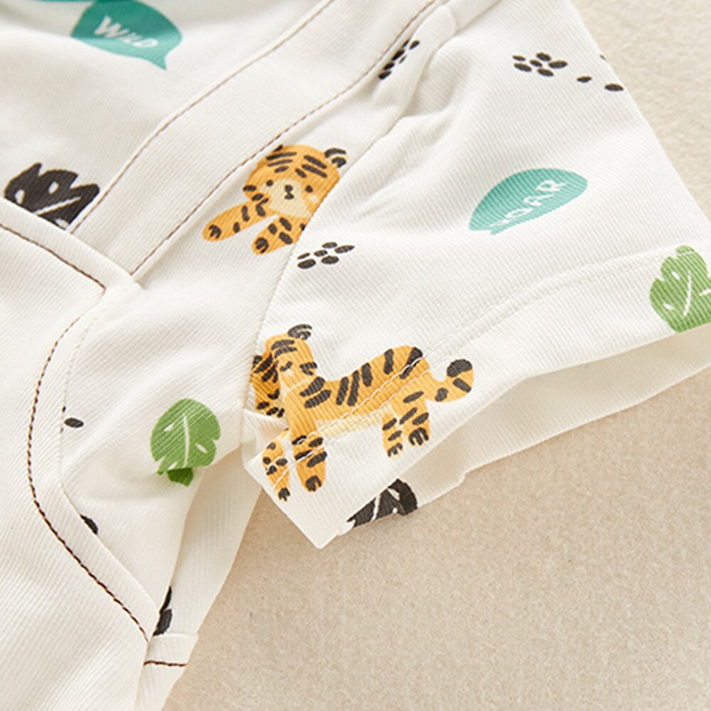 Little Tiger Bodysuit for Newborn Boys and Girls
