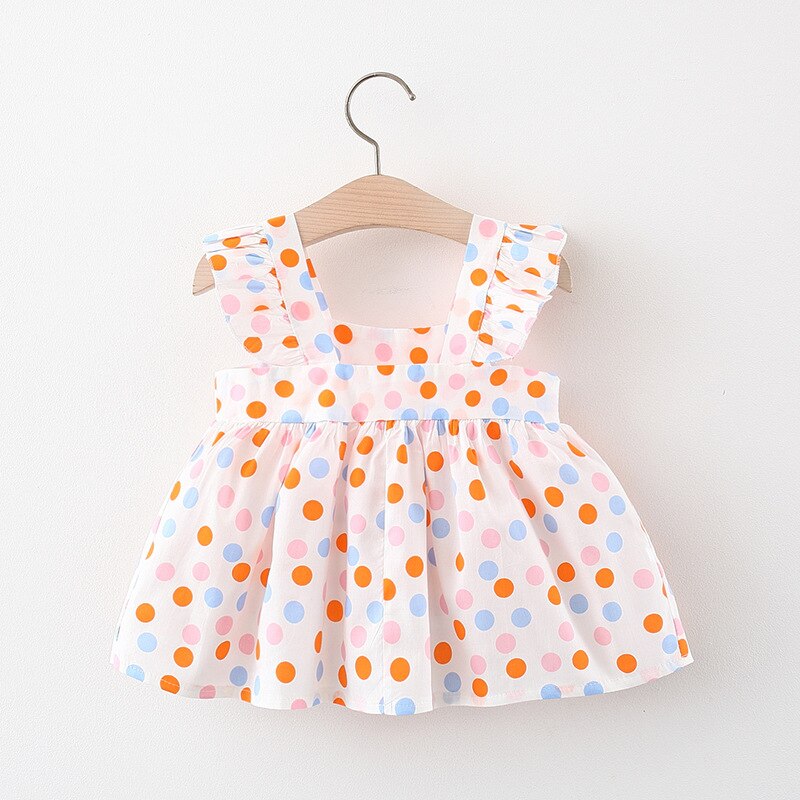 Adorable Polka Dot Dress Set for Baby Girls