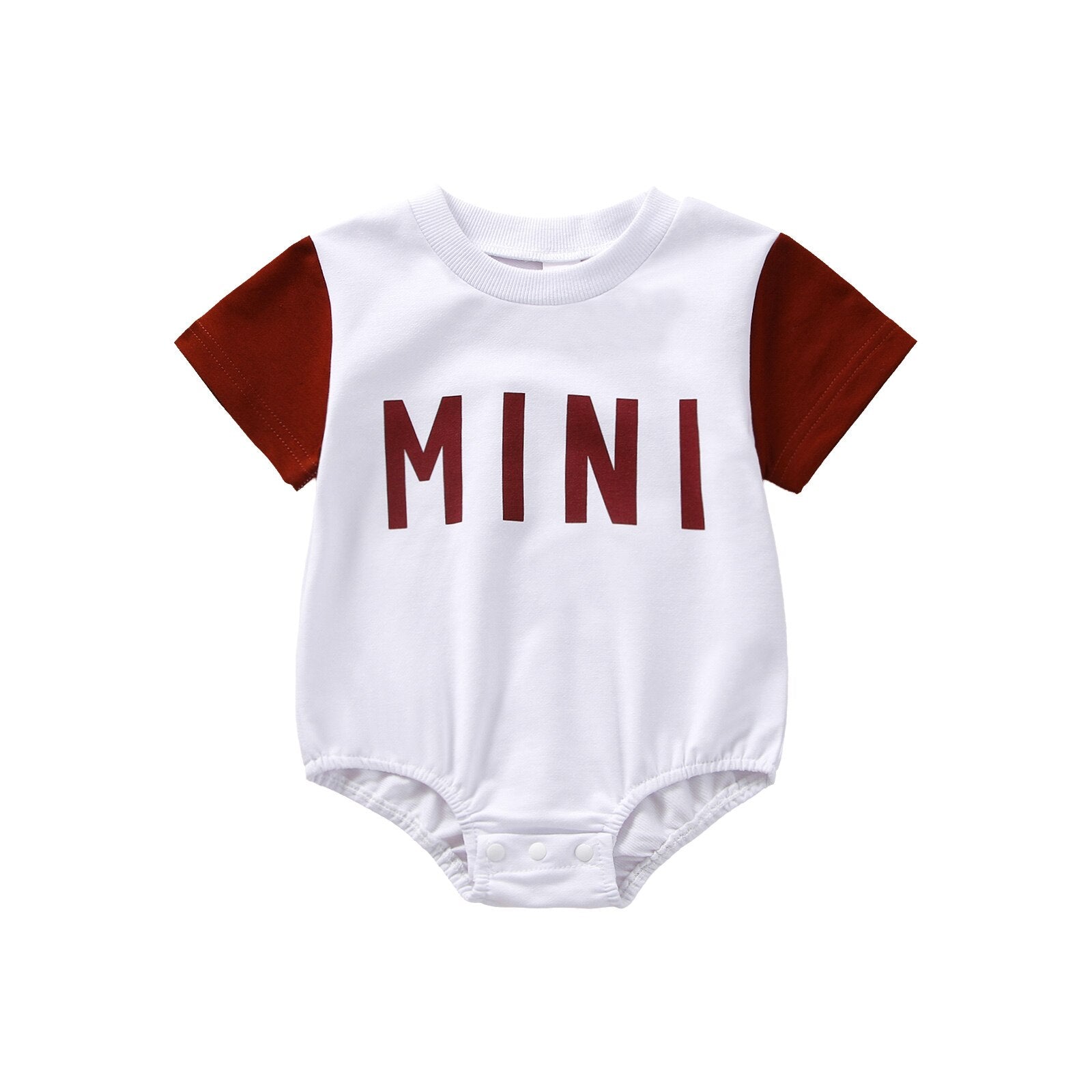 Summer Kids Boys Casual Rompers: Newborn Infant Boys Girls Letter Print Patchwork Color Romper Jumpsuits Toddler Casual Clothes