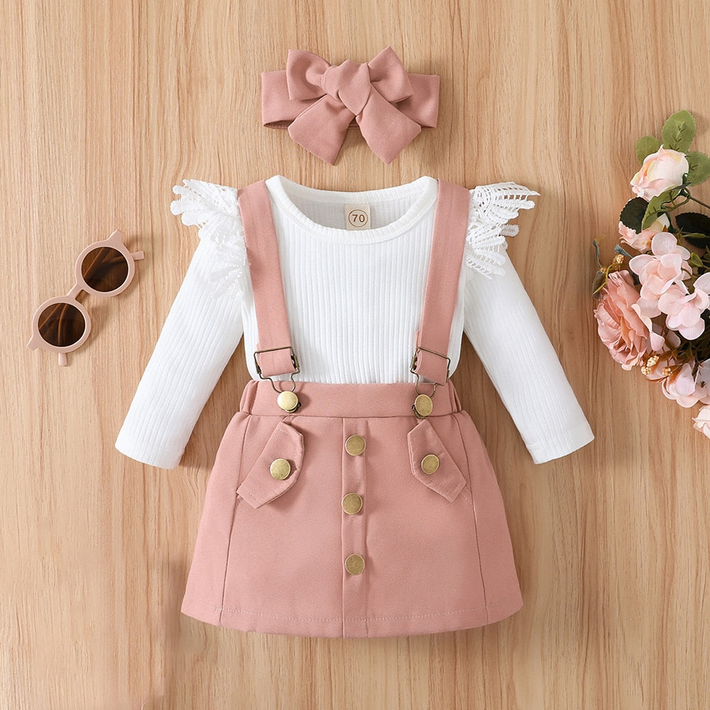 Stylish and Comfortable Baby Girl Dress Sets - Perfect for Evening Parties