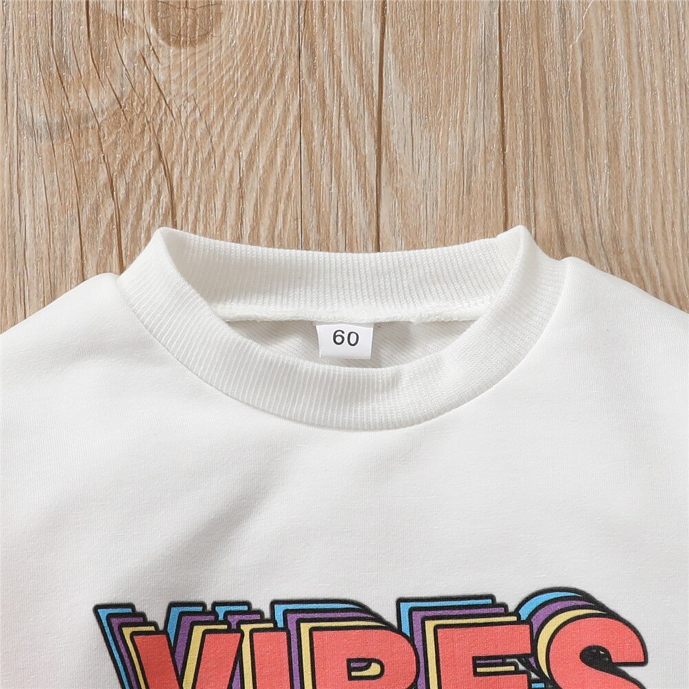 Fashionable Cotton Sweatshirt Rompers for Toddler Boys and Girls