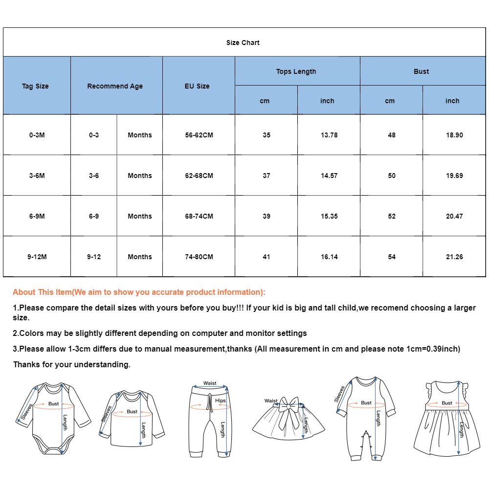 Adorable 2pcs Set Infant Outfit Romper+ Headband Baby Girl Dress