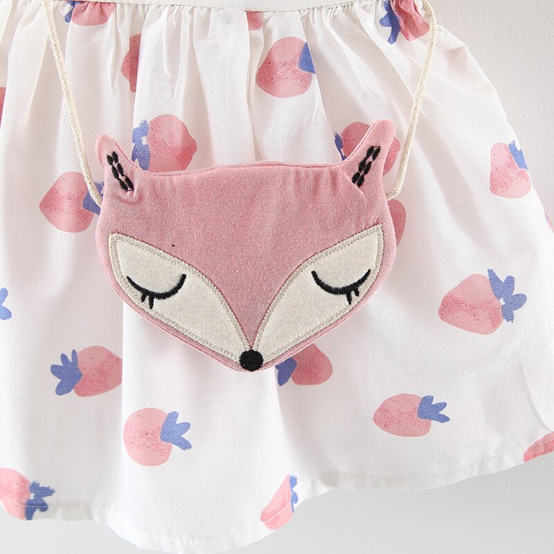 Sweet Strawberry Baby Girls Children Clothes Set