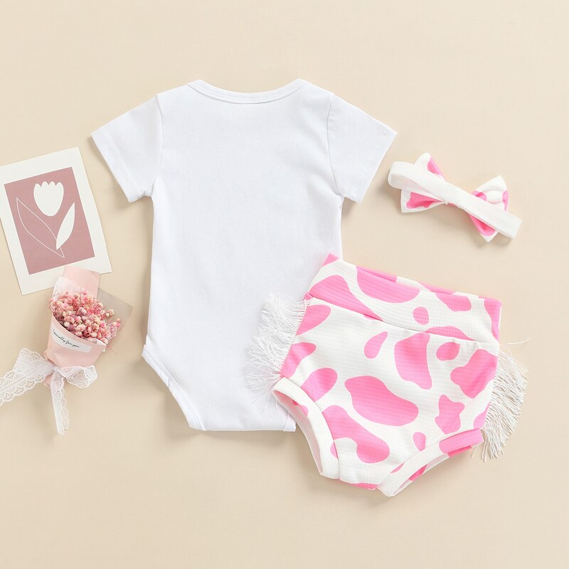 Baby Girls Summer Clothes Sets 3pcs