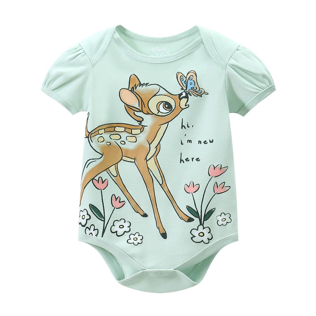 Adorable Cartoon Bodysuits for Your Newborn Baby's Summer Wardrobe