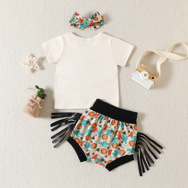 Adorable Summer Newborn Baby Girls Clothing Sets