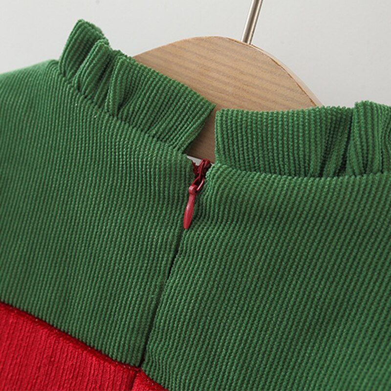 Adorable Newborn Christmas Dress with Sweet Bow and Rabbit Ears